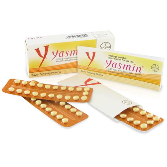 Yasmin x 3 Boxes the pill and more